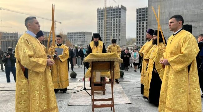 В Грозном заложили новый собор в честь князя Владимира в районе имени Путина