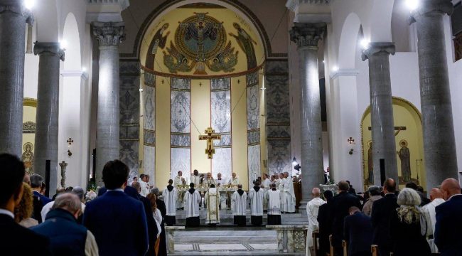 Папа Лев XIV отпраздновал 125-летие освящения римского храма Св. Ансельма