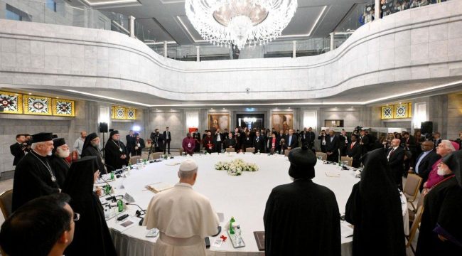 Папа Лев XIV призвал к единству христиан на встрече с главами Церквей в Стамбуле