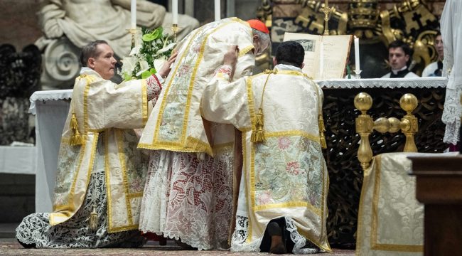 Литургист: «Старая месса» в Соборе Святого Петра выдала мотивы её сторонников
