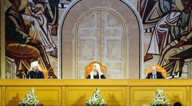 Патриарх Кирилл о духовном смысле Победы и справедливой войне на Всемирном русском соборе