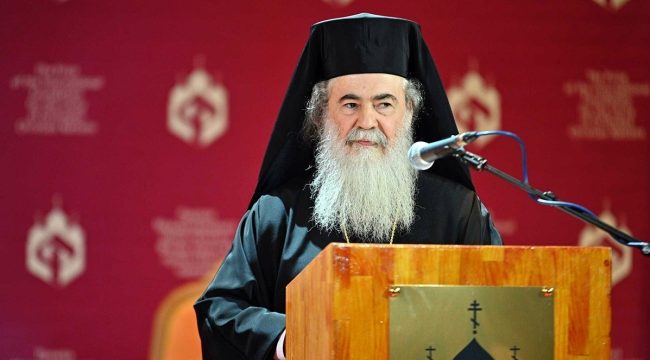 Патриарх Иерусалимский Феофил III удостоен российского ордена Дружбы