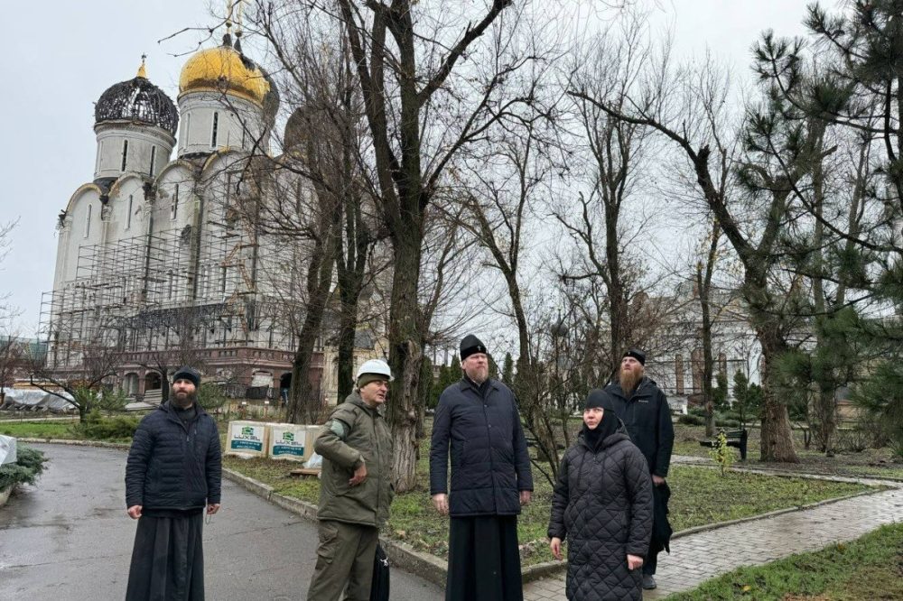 Митрополит Владимир оценил ход восстановления монастырей в зоне боевых действий Донбасса