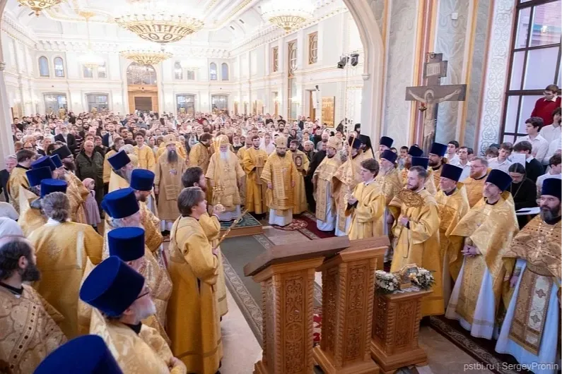 100-летие памяти Патриарха Тихона отметили торжествами в Свято-Тихоновском университете
