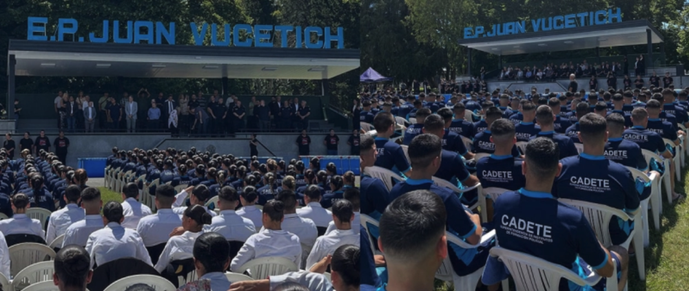 Более 300 полицейских кадетов Буэнос-Айреса приняли крещение в евангельской церемонии