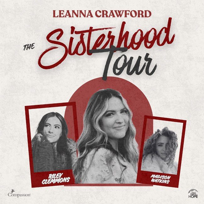 Линна Кроуфорд, лучший новый исполнитель года, анонсирует The Sisterhood Tour