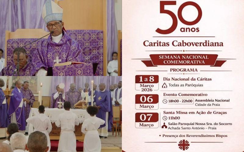 На золотом юбилее Caritas Кап-Верде кардинал призывает к солидарности и служению уязвимым слоям населения