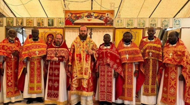 Патриарший экзарх Африки совершил Литургию в столице Кот-д'Ивуара