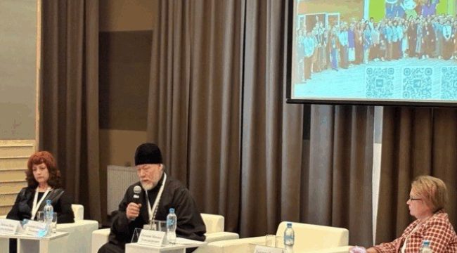 Протоиерей Михаил Потокин выступил на конференции в Петербурге