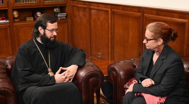Глава ОВЦС провел встречу с руководителем делегации МККК в России и Белоруссии