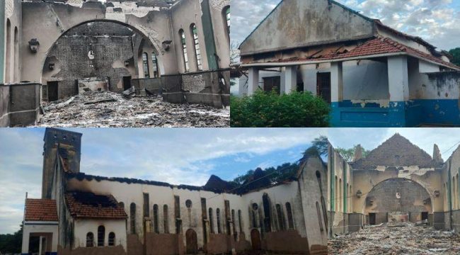 «Сообщество в шоке»: католический епископ после пожара в историческом приходе в Мозамбике