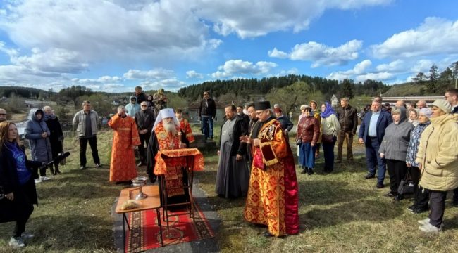 В Карелии освятили место строительства храма Рождества Богородицы в преддверии 800-летия крещения карелов