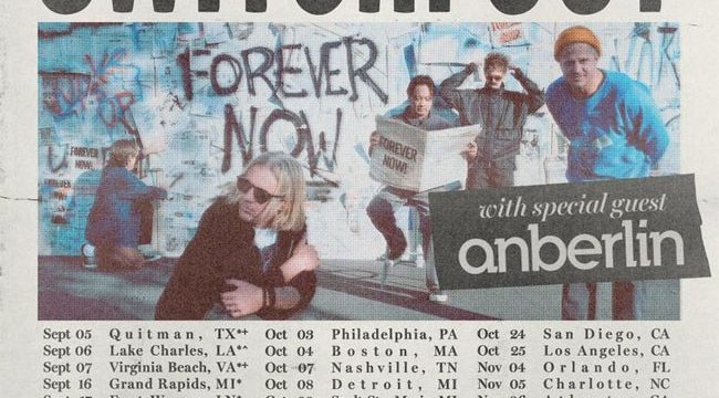Группа Switchfoot, обладатель премии «Грэмми», объявляет 38-дневный тур «Forever Now Tour» в преддверии выхода нового альбома