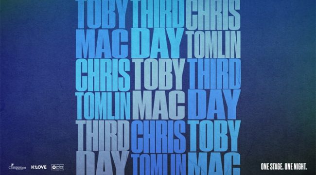TobyMac, Chris Tomlin и Third Day объявляют осенний тур