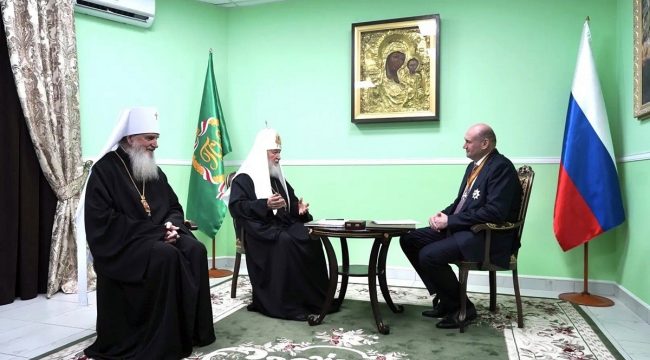 Патриарх Кирилл встретился с губернатором Оренбургской области и главой местной митрополии