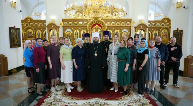 Митрополит Арсений совершил молебен перед открытием кризисного центра «Дом для мамы» в Останкине