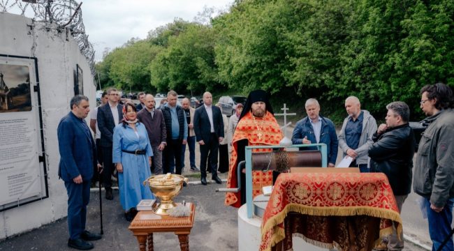 В Курске совершили молебен у колодца преподобного Феодосия Печерского