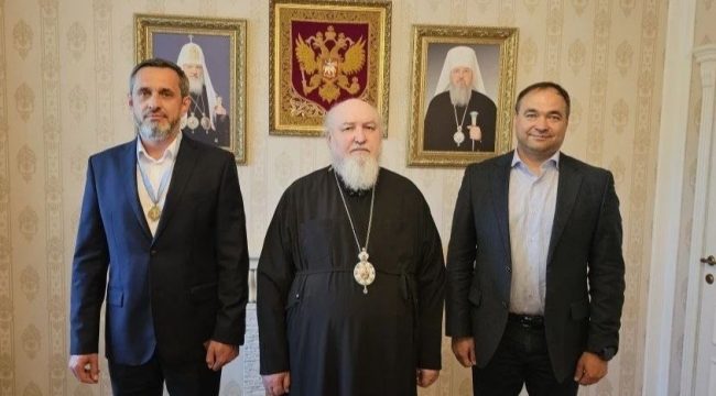 Митрополит Кирилл обсудил с руководством Всероссийского казачьего общества духовное окормление казаков