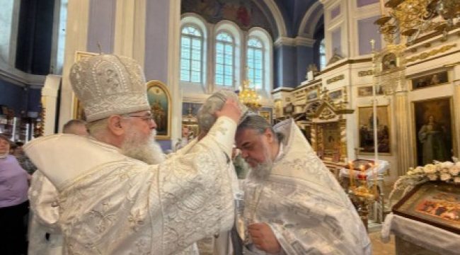 Игумен Александр (Марченко), избранный епископом Барышским и Инзенским, возведен в сан архимандрита