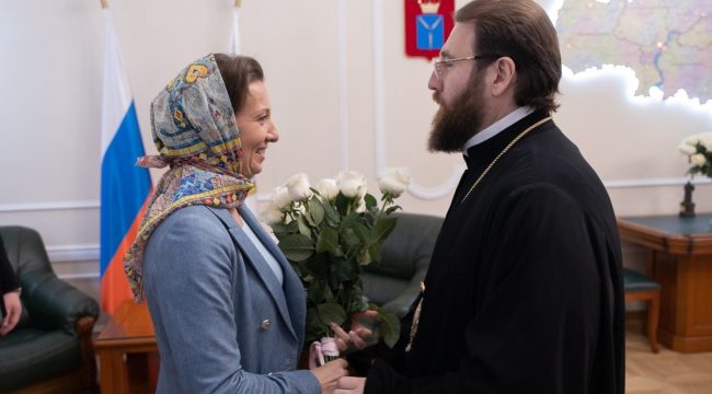 Зампред Госдумы Кузнецова и митрополит Игнатий обсудили поддержку семьи и социальные проекты