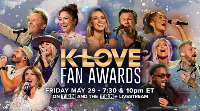 Премия K-LOVE Fan Awards 2026 выйдет в эфир в пятницу, 29 мая, на TBN