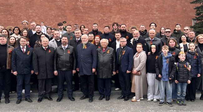 Протестантские церкви России почтили память павших у Могилы Неизвестного Солдата
