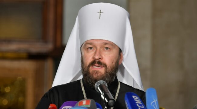 Митрополит Иларион поблагодарил патриарха Кирилла и МИД России