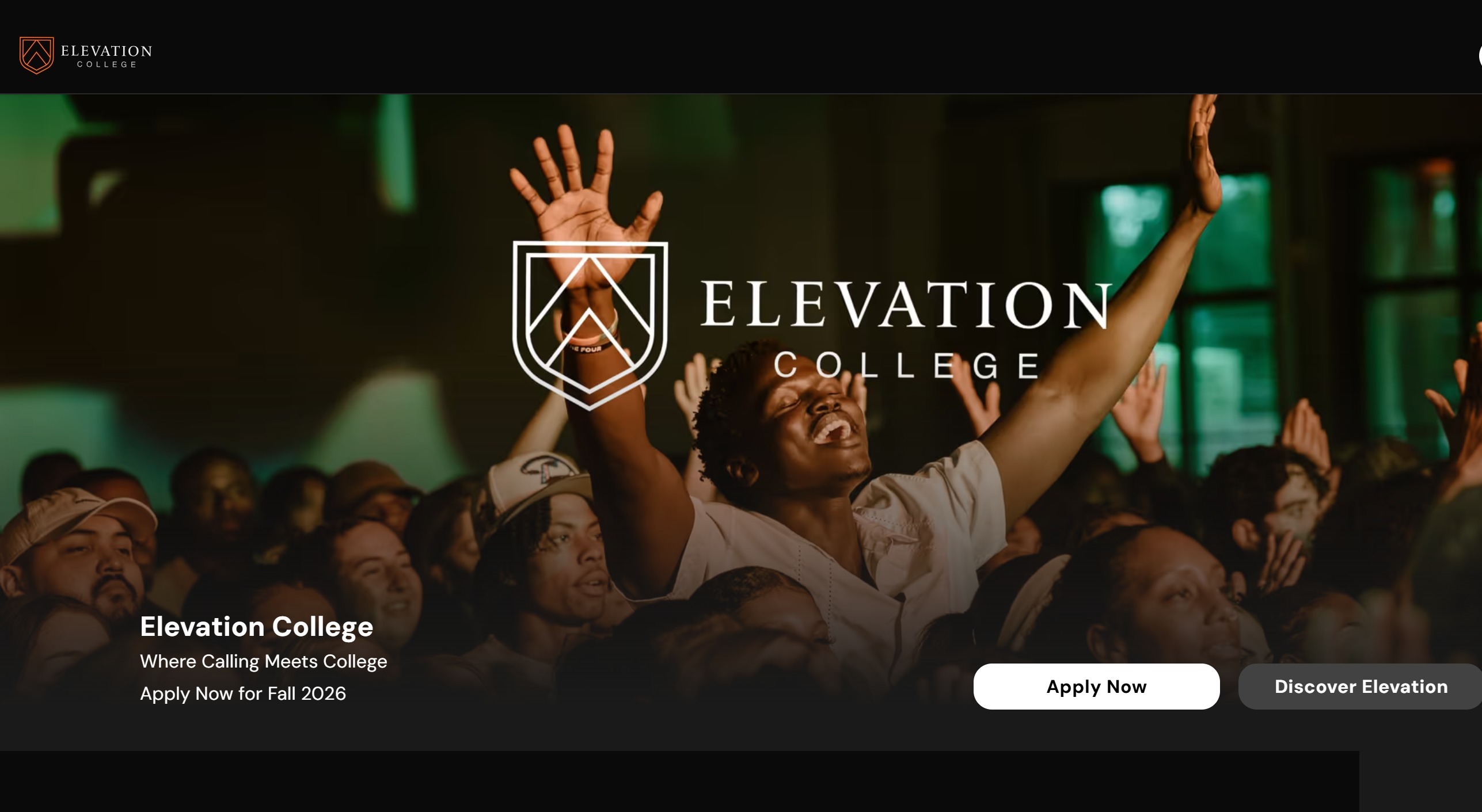 Обучение и проживание в Колледже Elevation будет стоить до 20 000 долларов в год при ограниченном количестве мест