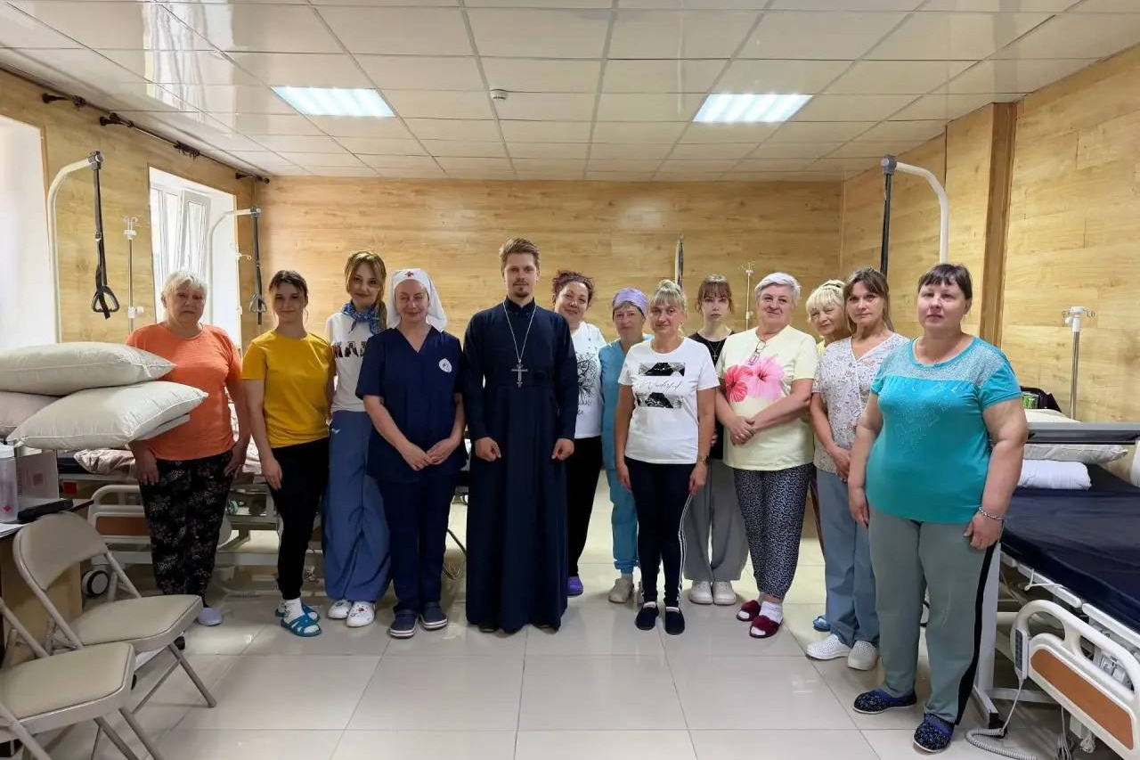При участии больницы святителя Алексия в Мариуполе открылись курсы по подготовке младших медицинских сестер