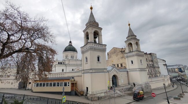 В Москве продолжается реставрация собора Иоанно-Предтеченского монастыря