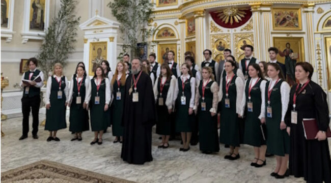 Хоровые выступления в рамках ПМЭФ организованы при участии Церковно-общественного совета по развитию русского церковного пения