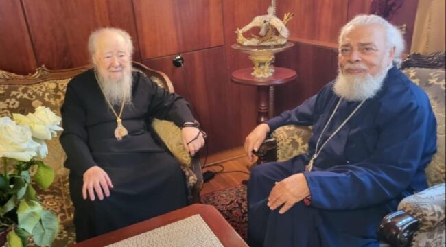 Старейший иерарх РПЦ посетил Антиохийское подворье в Москве