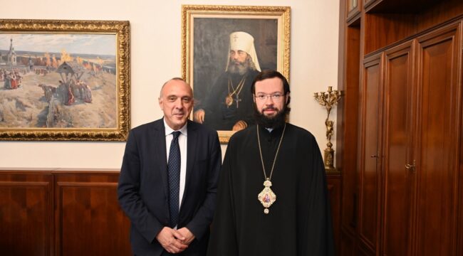 Глава ОВЦС РПЦ принял посла Израиля