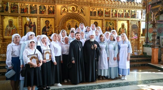 В Брянской епархии впервые совершили чин посвящения в сестры милосердия