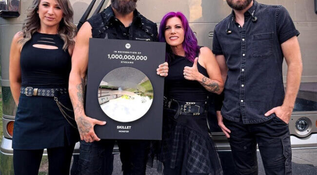 Песня Skillet «Monster» преодолела отметку в 4 миллиарда стримов на фоне распроданного европейского тура