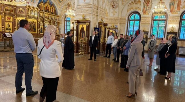 Ответственный по взаимодействию с правоохранительными органами в викариатстве Новых территорий встретился с руководством УВД по ТиНАО