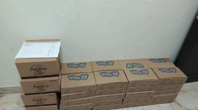 В Восточном викариатстве раздали молочную продукцию нуждающимся