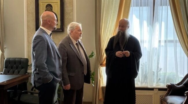 Ректор ПСТГУ встретился с президентом фонда «Наследие»