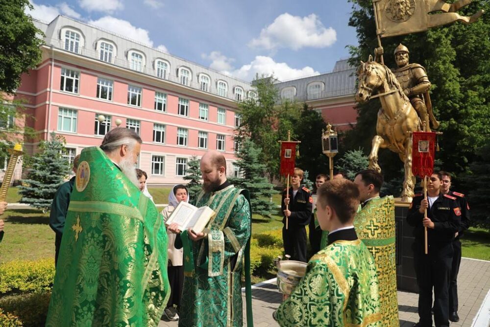 Храм Димитрия Донского при Первом Московском кадетском корпусе отметил 25-летие