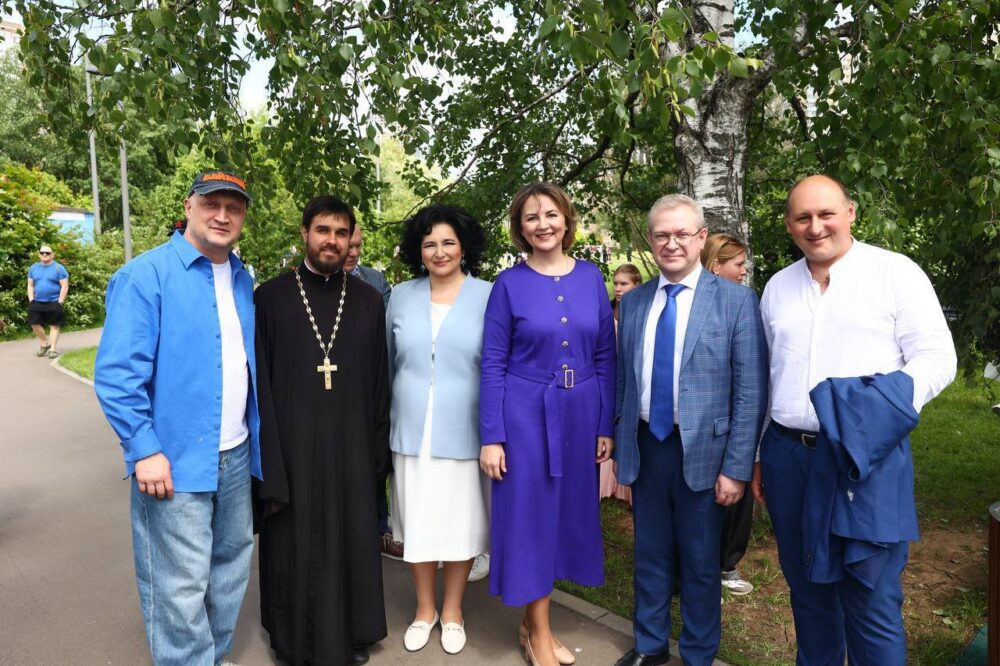 Представитель Западного викариатства принял участие в детском празднике