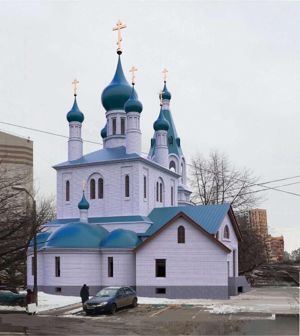 В Грайворонове завершается строительство подземного этажа храма Александра Свирского
