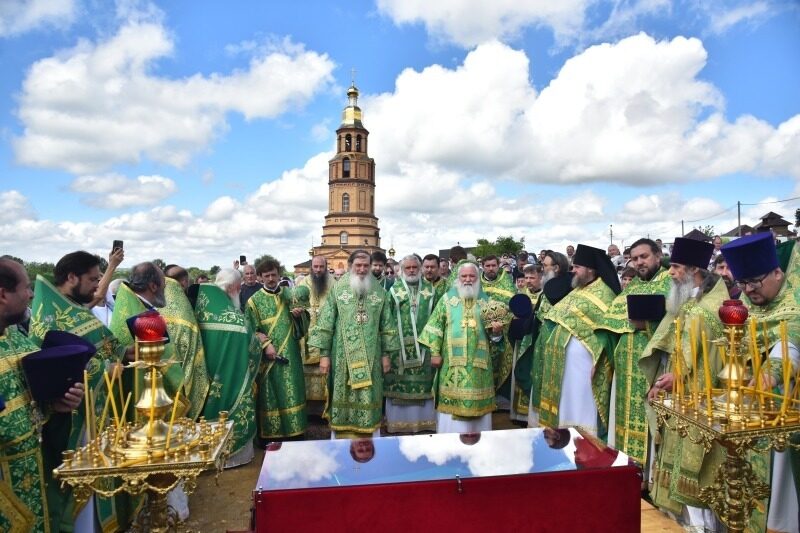В Оренбургской епархии обретены мощи преподобного Зосимы Оренбургского