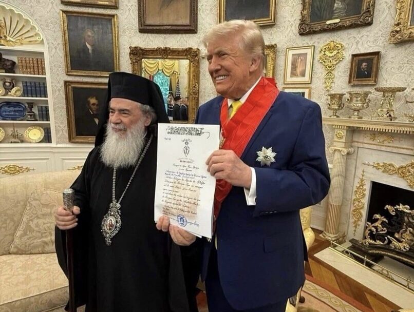 Трамп видит Феофила III посредником между РФ и Украиной
