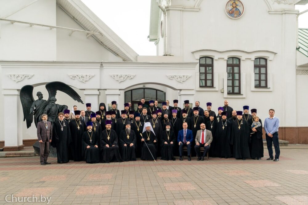 Патриарший экзарх всея Беларуси возглавил выпускной акт в Минской духовной академии