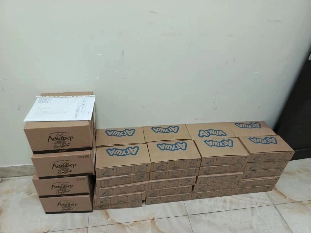 В Восточном викариатстве раздали молочную продукцию нуждающимся