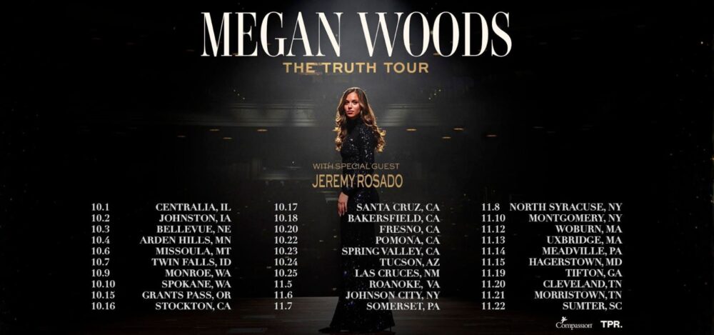 Осенний тур Меган Вудс «The Truth Tour» с Джереми Розадо