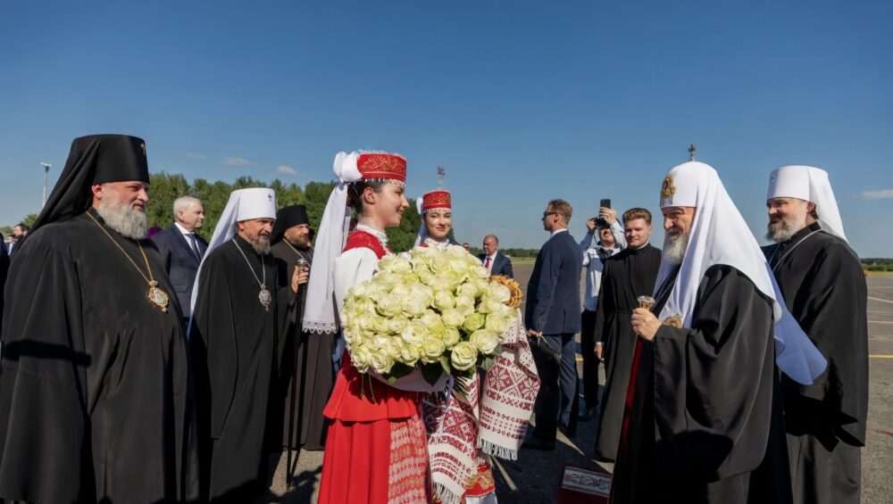 Патриарх Кирилл прибыл в Белоруссию