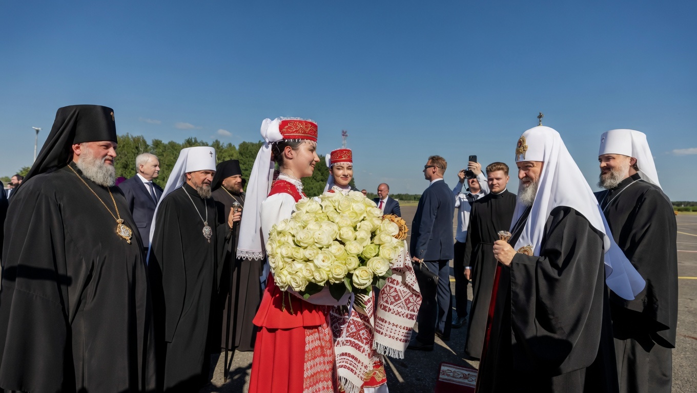 Патриарх Кирилл прибыл в Белоруссию