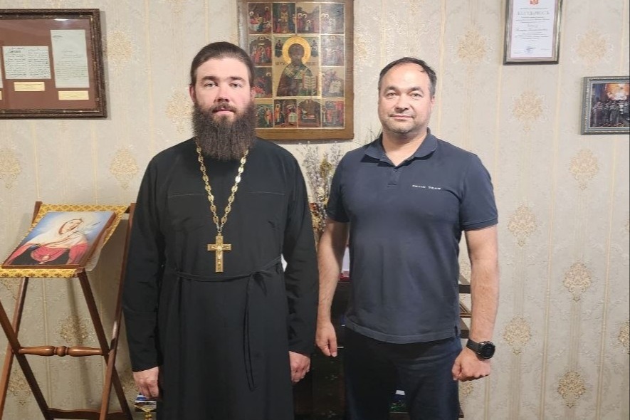 Ответственный секретарь Синодального комитета по казачеству провел встречу с новым атаманом Центрального казачьего войска