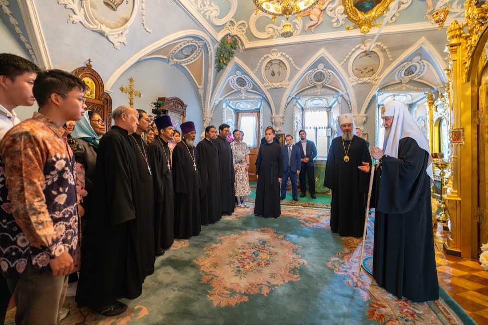 Патриарх Кирилл принял делегацию экзархата Юго-Восточной Азии